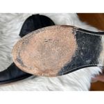 Vintage Style Black Leather Cowboy Boots from Southern Sole size 6 Photo 8