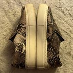Qupid Snakeskin Platform Sneakers Photo 3