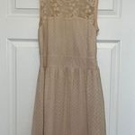 VERO MODA ✨ Blush Feja SL Swiss Dot & Lace Mini Dress Photo 0