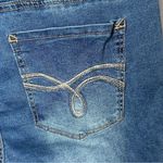 Wallflower Ultra Fit Blue Jeans Women's 14W Regular Distressed Soft New Photo 7
