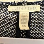 Eileen Fisher Soft Organic Cotton Tweed Coat Open Front Cardigan Size Large Photo 1