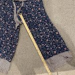 Matilda Jane  Pants Womens Sz Small A Day Off Floral Loose Lounge Wide Leg Blue Photo 4