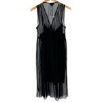 Topshop NEW/NWT  Black Midi Party LBD Tulle Dress Size 6 Photo 7