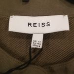 Reiss 💕💕 Emlyn Panel Detail Short Sleeve Sweatshirt Dress Khaki Green 8 US NWT Photo 13