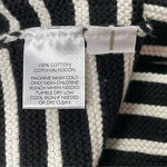 Loft ANN Taylor Cotton Sweater Womens Striped Long Sleeve Pullover Sz M Photo 7