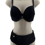 Marie Jo Brigitte Bikini Black Set Size 34E / M Size M Photo 0