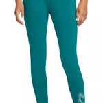 Nike Womens Leggings Sz 3X Bright Spruce Stardust High-Waisted DX6449-367 NEW Photo 0