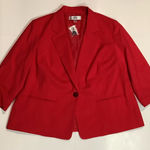 Jones Studio  Vibrant Red Women's Blazer Photo 0
