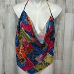 Bandana tank top Red Size XL Photo 0