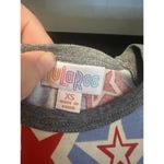 LuLaRoe  Randy Women's 3/4 Sleeve Top T-Shirt Red White & Blue Stars Size XS Photo 2