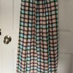 Anthropologie Maeve by Anthro Cerie Smocked Plaid Checker Maxi Dress with Balloon Sleeves Photo 5