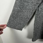 T.La Anthropologie Gray Heathered 3/4 Sleeve Scoop Neck Top Made in USA Casual Size M Photo 4