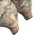 Lulus  Snake Print Faux Leather Pull on Boots(Size 6) Photo 3