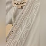 Southern Fried Chicks . Size L. White Long Embroidered Dress. New with Tags!!! Photo 4