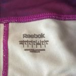 Reebok Purple Light Blue and Yellow capri Leggings Photo 1