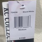 KC Collections Women's Peacoat houndstooth Black & White size M Size M Photo 7