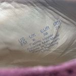 Naturalizer Burgundy Peep Toe Sandals Size 8M Photo 7