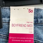 SO  Brand Boyfriend MIDI Denim Shorts 7/28W Photo 2