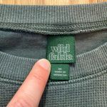 Wild Fable Gray Grunge Long Sleeve T Shirt Top Womens Medium Photo 10