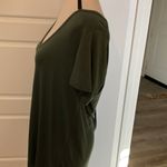 Merona  NWT Green V Neck Soft Stretch Tee buttery soft 260 Photo 1