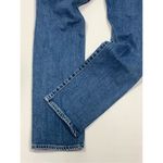 Levi's Women's 721 High Rise Skinny Distressed Cotton Jeans Blue Washed Size 31 Photo 5