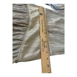 $495 Jonathan Simkhai Women's Silver Metallic Split Neck A Photo 5