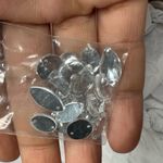 Badgley Mischka  Claudia Glitter Block Heel Photo 6