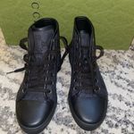 Gucci  Brooklyn GG Supreme High Top Sneaker Black size 35 Photo 2