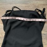 Lulu’s Black Toast to Life Tie Back Mini Dress XS Photo 2