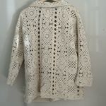 Commense Cream crochet cardigan Medium New Tan Photo 4