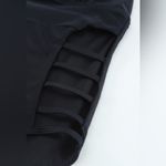 NEW Black One Piece Bathing Suit Swimsuit with Strappy Cutouts Size Small Photo 8