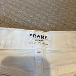 frame denim  white jean skirt size 28 bought for $230 Photo 1