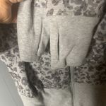 Athleta Balance gray leopard print zip hoodie Size XXS Photo 7