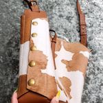 Tory Burch Rowan Genuine Calf Hair Bucket Bag Photo 4