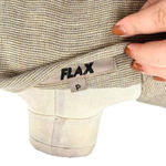 Flax  100% Linen Shift Dress Sleeveless Relaxed Fit Beige Tan Size‎ XS Photo 10