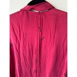 Equipment NWT  Femme Shirt in Raspberry red with Removable Neck Tie, Size S Photo 5
