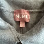 Show Me Your Mumu Gianni Romper in Sagey Green Knit  size L Photo 2