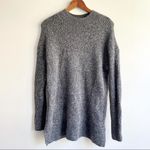 Old Navy Long gray/black knitted sweater Crewneck size medium Photo 1
