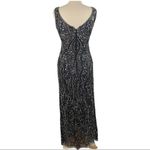 PISARRO NIGHTS Sequin & Bead Sleeveless Gown size 4 Photo 1