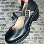 Sanita | women black leather clog Mary Jane’s 42 Size 11 Photo 0