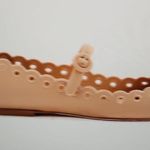 Larroude Blair Broderie Ballet Flat In Tan Leather Size 9.5 Photo 4