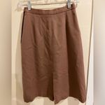 Breckenridge Vintage 70’s Size 4 Brown 100% Wool Skirt Photo 1