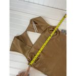 Donna Ricco NWT Women’s Dress Bodycon Midas Yellow Cocktail Wedding Size 10 Photo 2