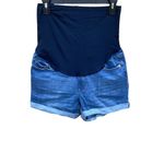 Time & Tru Maternity Jean Shorts belly band size Small 4-6 Photo 7