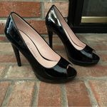Chinese Laundry  Open Toe Black Heels Photo 1