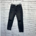 Böhme Super High Rise Distressed Mom Jeans Washed Black Women’s 28 Denim Y2K Photo 7