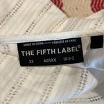The Fifth Label , xs ladies white top stripes fully‎ lined in the front romantic Photo 5