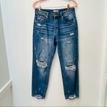 Special A  Boyfriend distressed raw hem hole jeans sz 7 Photo 1