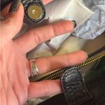 Kate Spade Rare🔥Authentic  Shimmery leather Bow Chain 3 compartments shoulder Photo 12