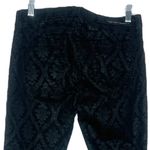 Current/Elliott Current Elliott Women’s Jeans The Ankle Skinny Black Brocade Damask Size 0 25” Photo 3
